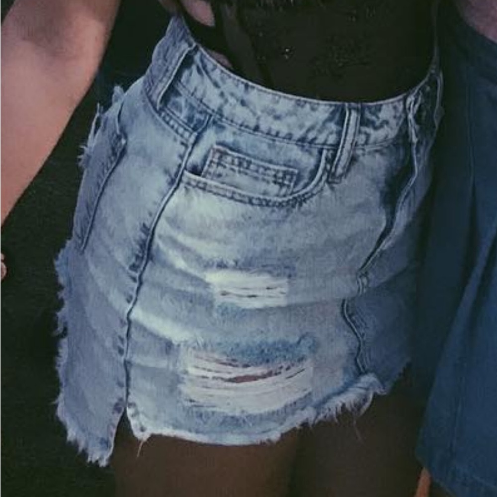 Perfect Jean Skirt